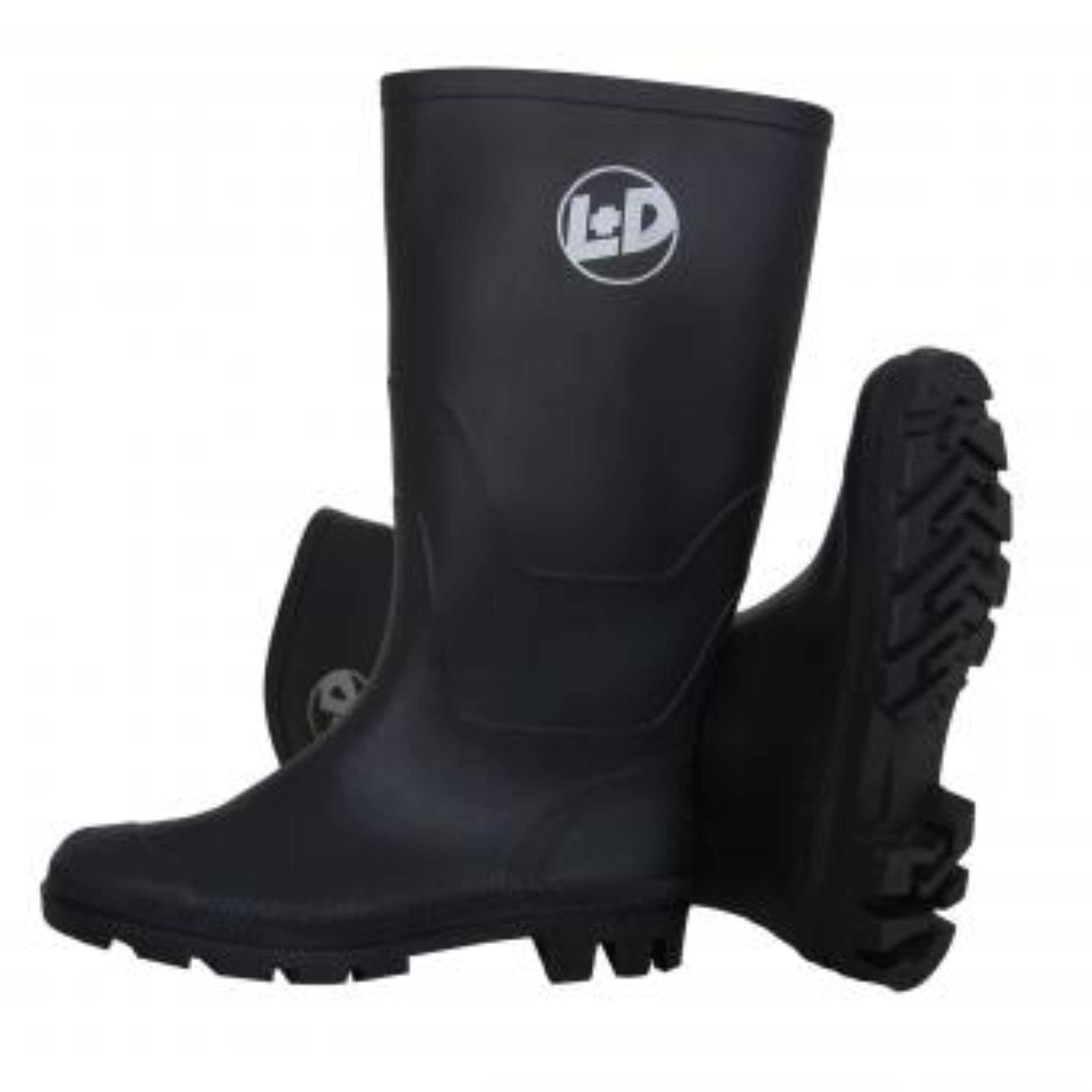 L+D Nero PVC-Stiefel Gummistiefel wasserdicht günstig online kaufen