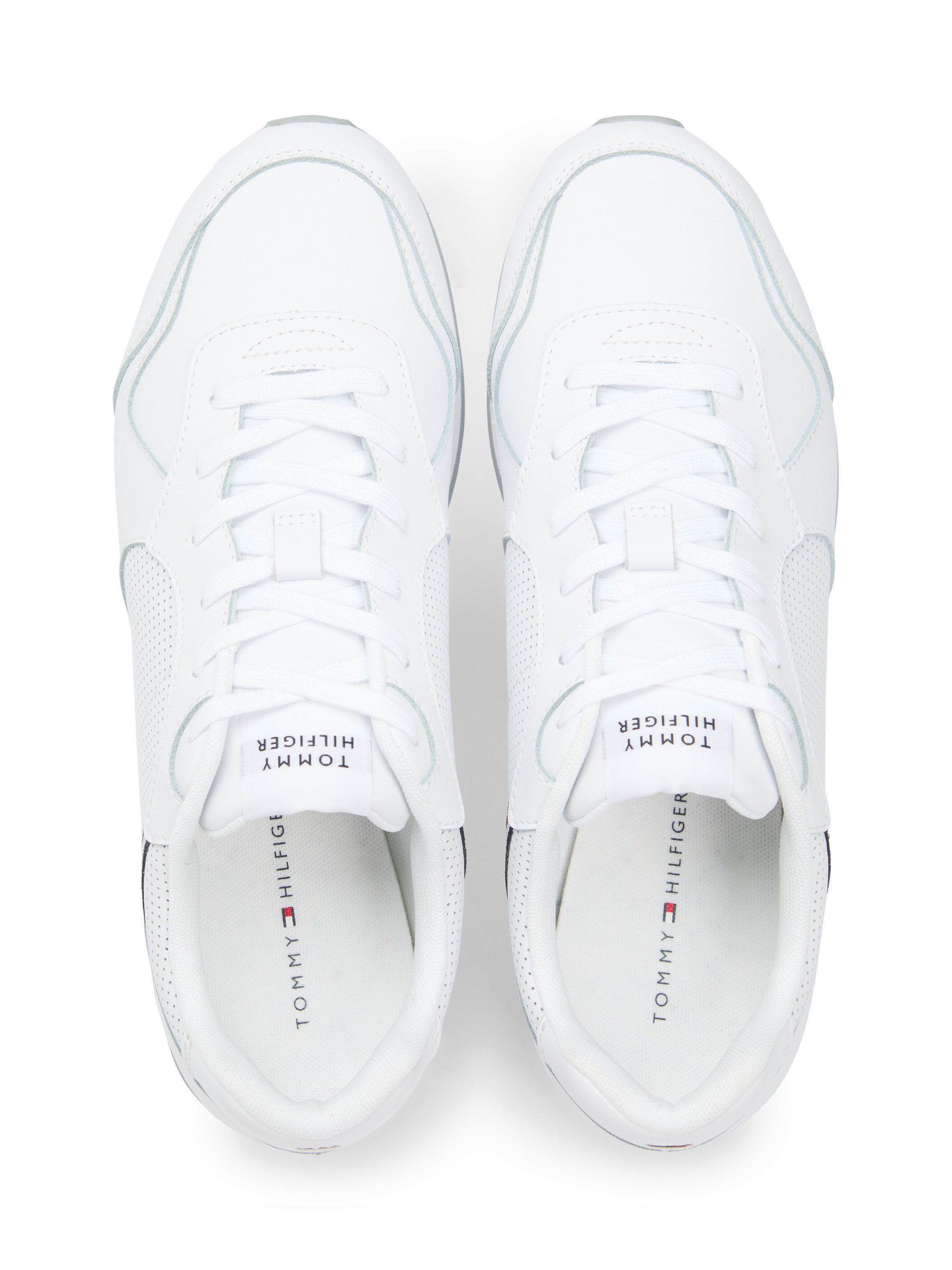 Tommy Hilfiger MAXLITE 1A Sneaker, Freizeitschuh, Halbschuh, Schnürschuh, Streifen in Tommy Farben