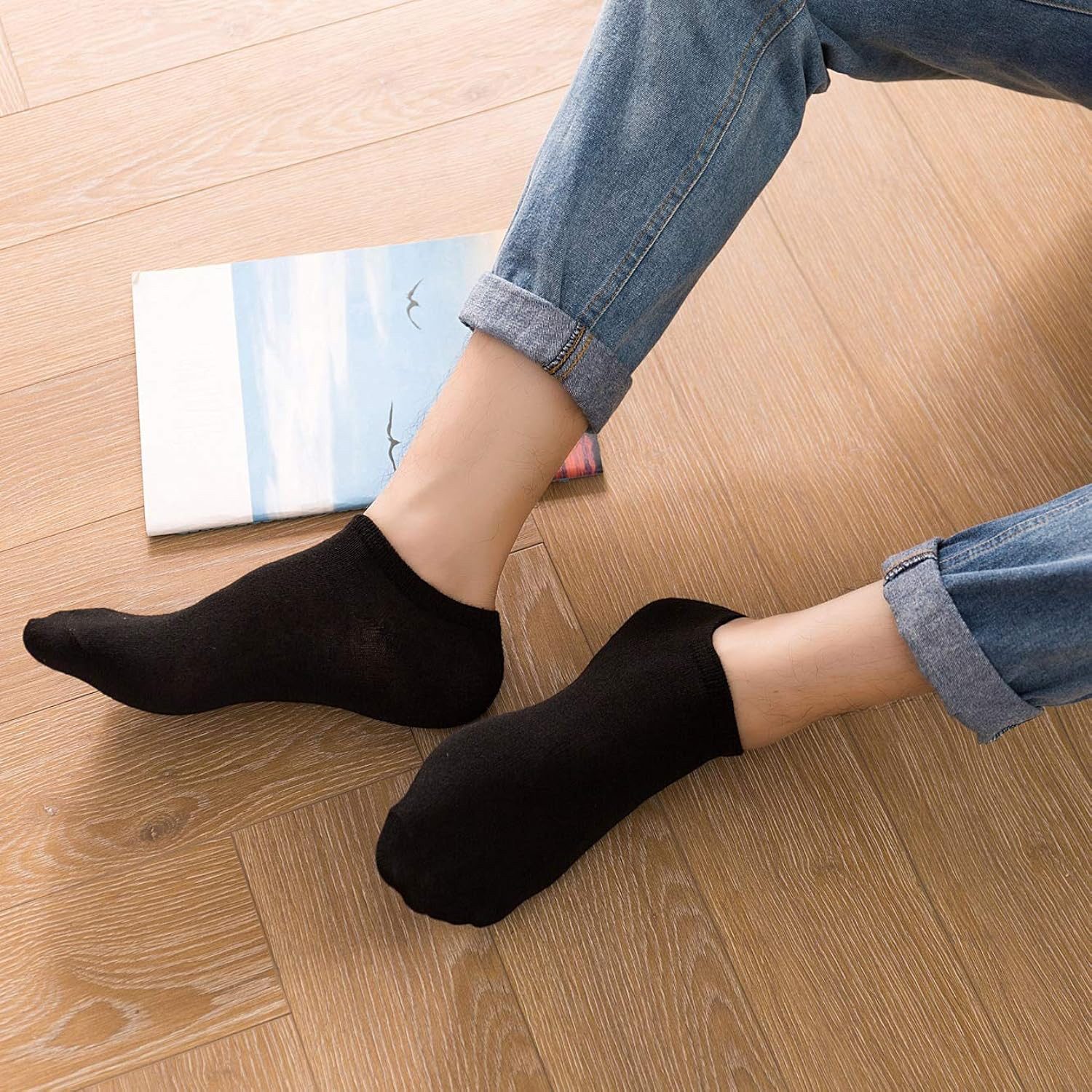 NERS Kurzsocken für Damen & Herren, Baumwolle, Komfortbund, atmungsaktiv (Spar-Set, 10-Paar) Sneakersocken mit verstärkter Ferse, ohne Gummidruck – Bild 2 von 5