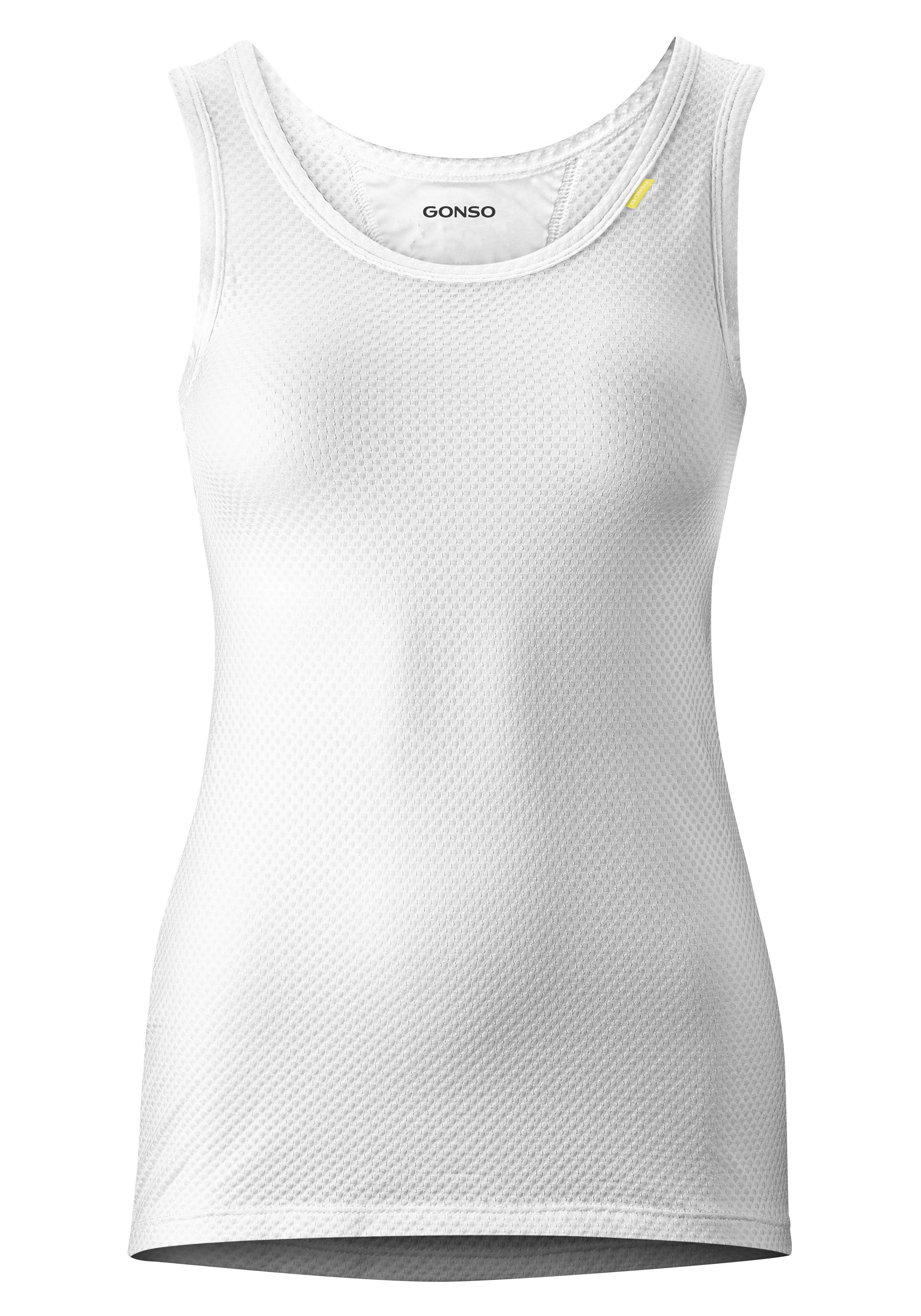 Gonso Funktionsshirt Base Shirt Sleeveless W Damen Fahrrad-Unterhemd, elastisch und atmungsaktiv, Rundhals Radshirt