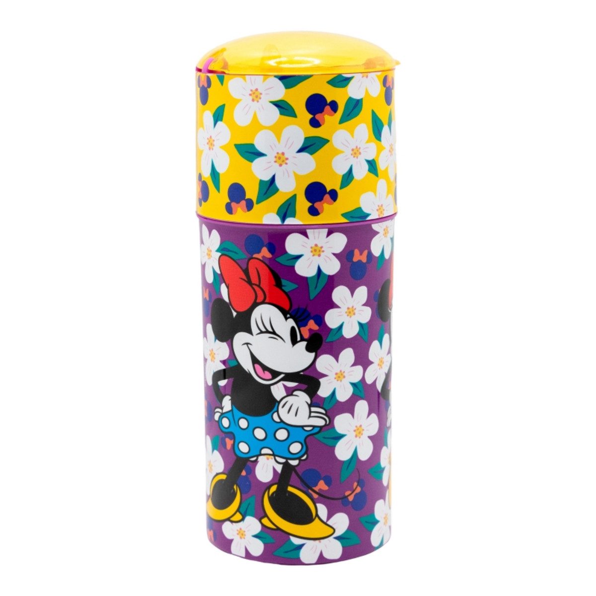 Storline Trinkflasche Disney Minnie Mouse Wasserflasche 350ml Kinder-mit Auslaufschutz