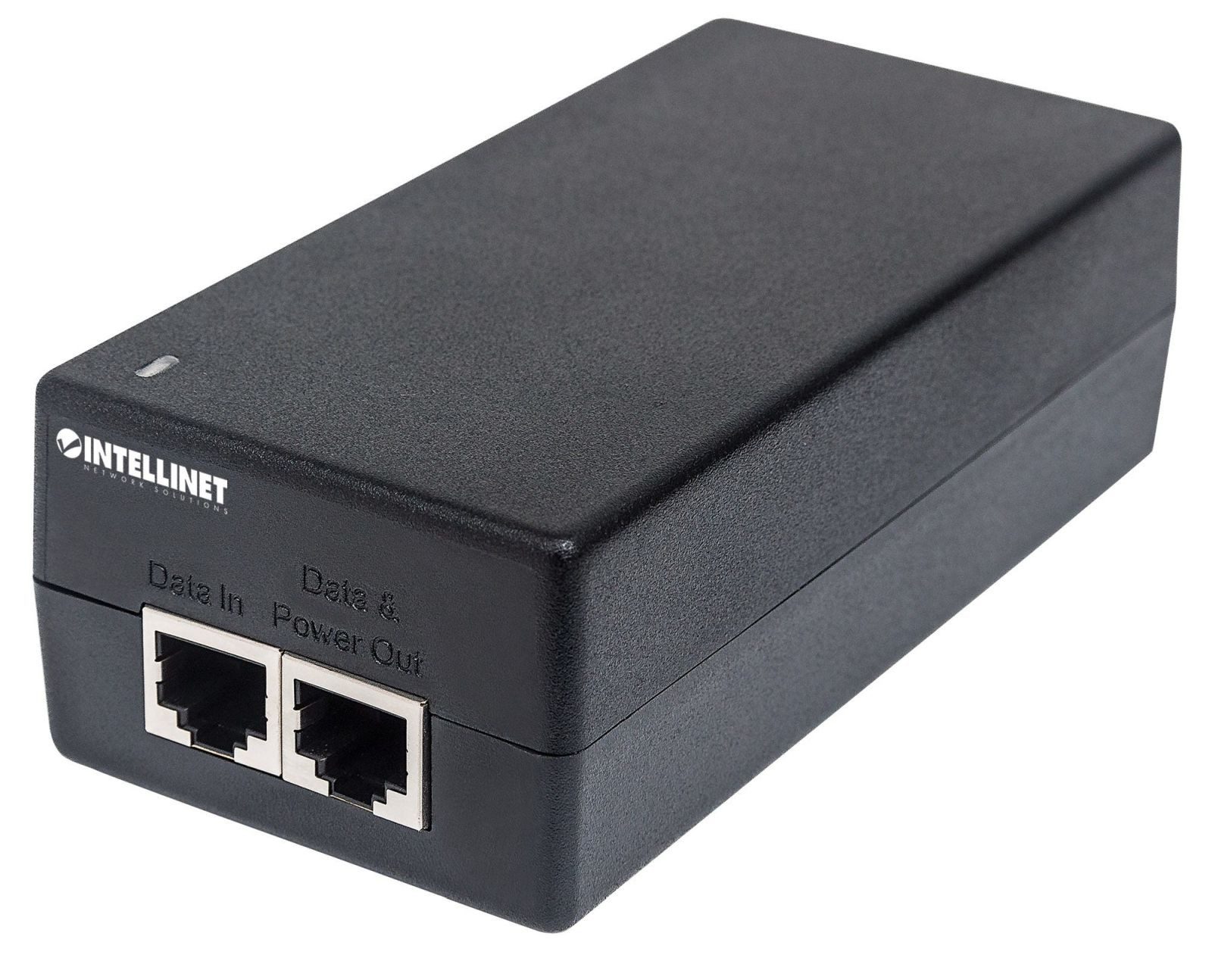 Intellinet Gigabit Ultra PoE-Injektor, 1 x 60 Watt-Port, 802.3at/af-konform, K... Netzwerk-Switch