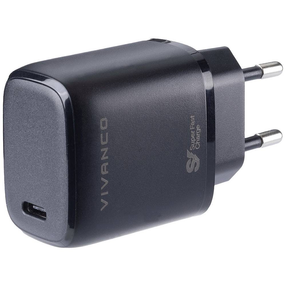 Vivanco Super Fast Charger USB Type-C™, Schnellladegerät USB-Ladegerät