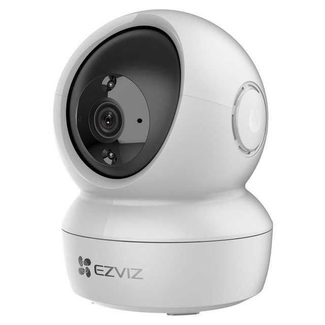 EZVIZ „H6c 2K+ 4 MP WLAN Schwenk/Neige“ Überwachungskamera (Innenbereich, Bewegungserkennung mit Automatische Verfolgung, 360°- Panoramablick, IR Nachtsicht, H.265, Zwei-Wege-Audio)