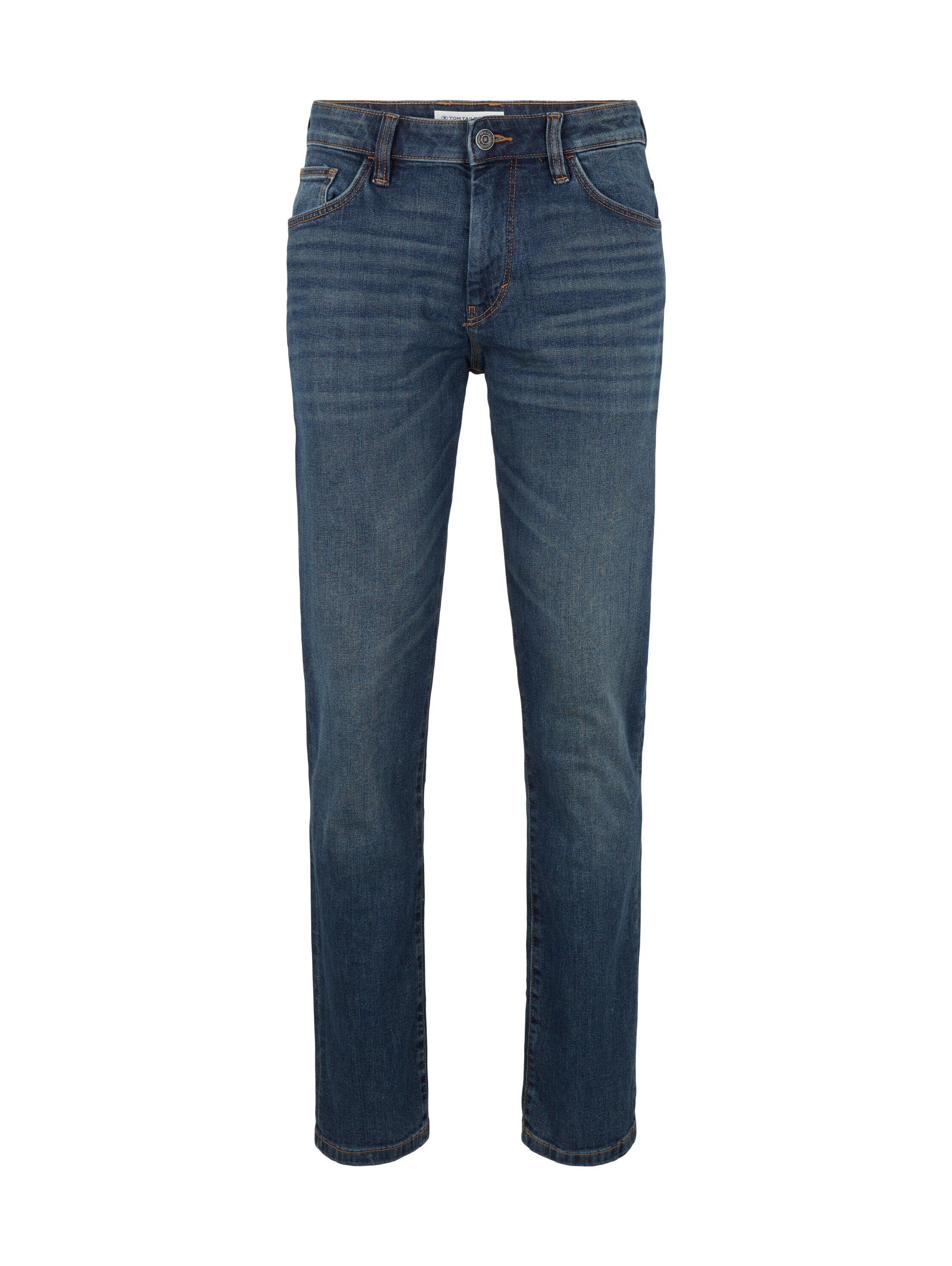 TOM TAILOR 5-Pocket-Jeans Hose Marvin Straight Jeans im Five-Pocket-Design