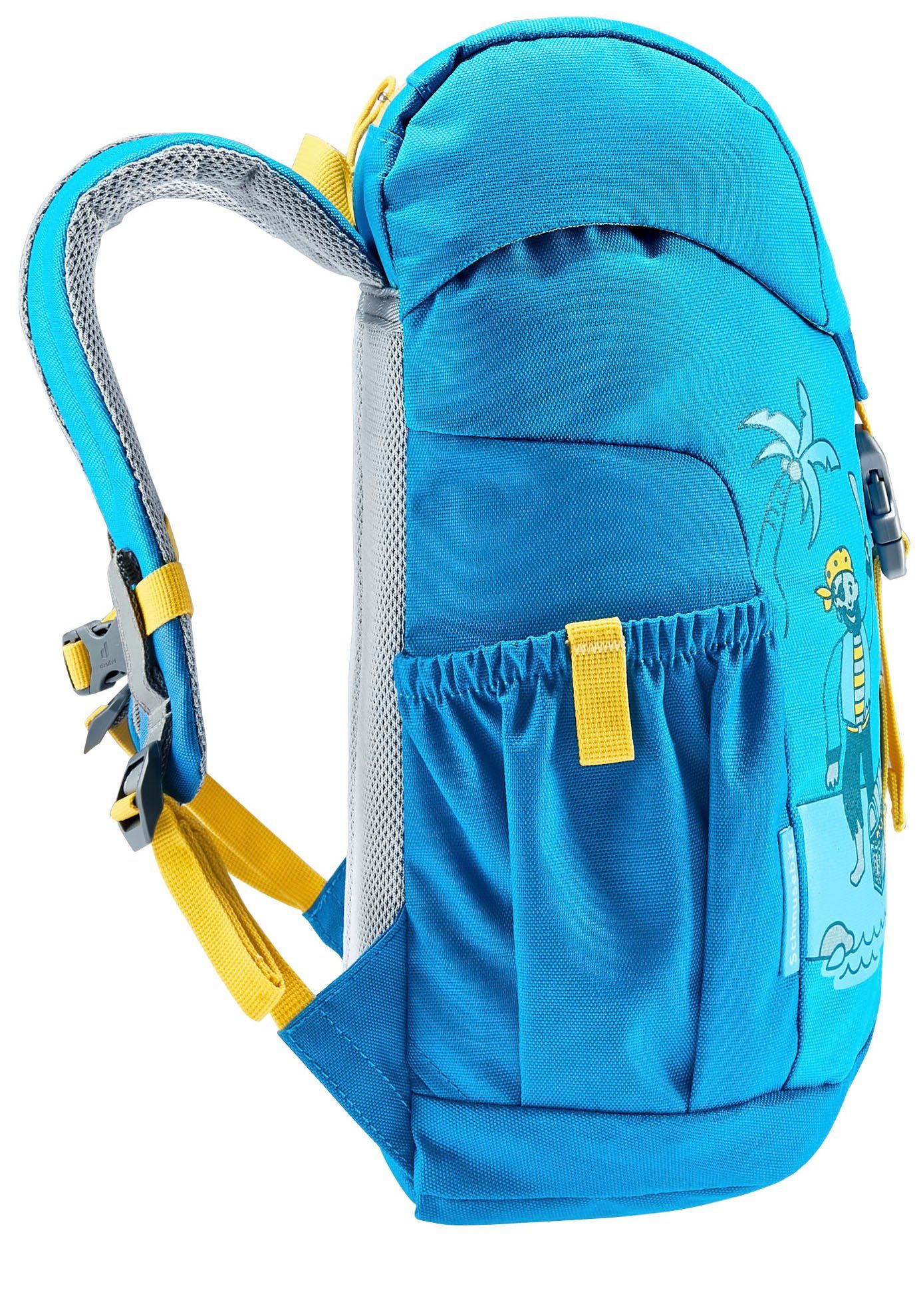 Kinderrucksack aquablau deuter Schmusebär