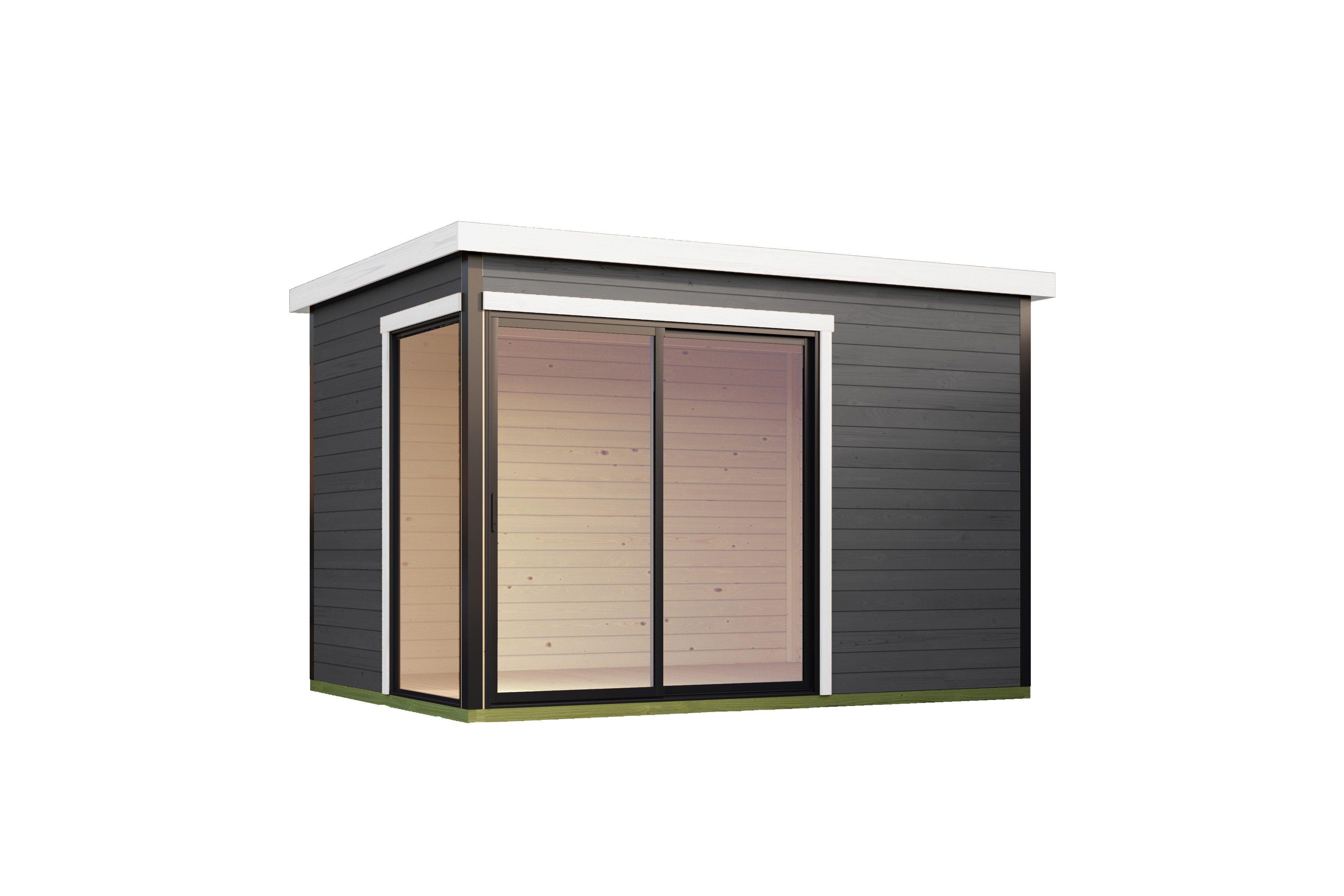 Nordic Holz Gartenhaus AUSTIN 2, BxT: 379,6x259,6 cm
