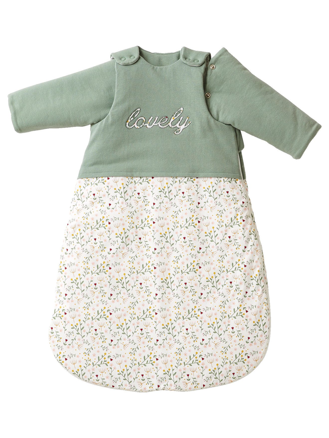 vertbaudet Babyschlafsack Baby Winterschlafsack BLUMENZAUBER, Winterschlafs günstig online kaufen