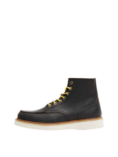 SELECTED HOMME MOC-TOE LEDERSTIEFEL Schnürstiefel