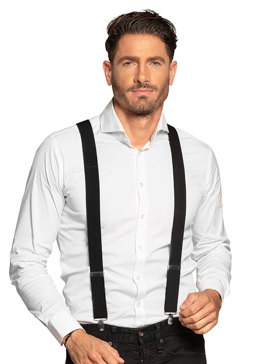 Smiffys Hosenträger Hosenträger schwarz Stilvolles Accessoire günstig online kaufen