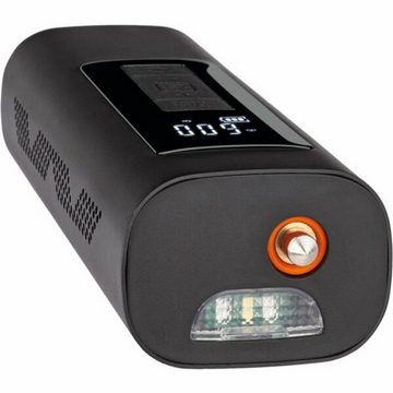 TELESTAR Akku-Luftpumpe TROTTY PUMP pro Akku-Luftpumpe mit Powerbankfunktion u. LED, 10 bar, 6.000 mAh Akku, als LED Taschenlampe u. als Powerbank nutzbar