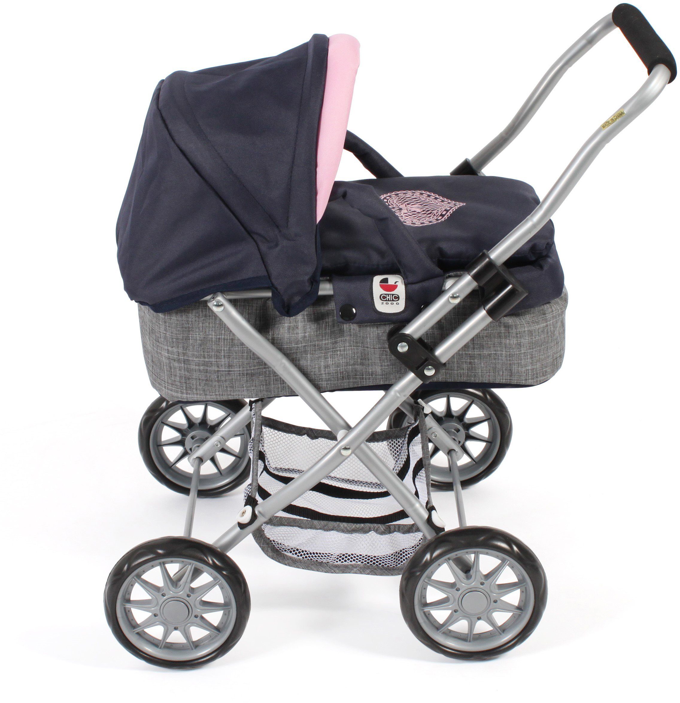 CHIC2000 Puppenwagen Smarty, Mini-Kuschelwagen, mit herausnehmbarer Tragetasche