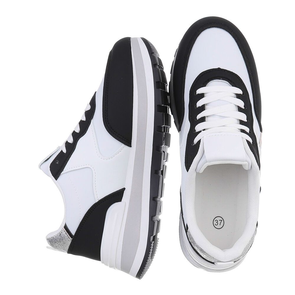 Ital-Design Damen Low-Top Freizeit Sneaker (87118354) Flach Sneakers Low in günstig online kaufen