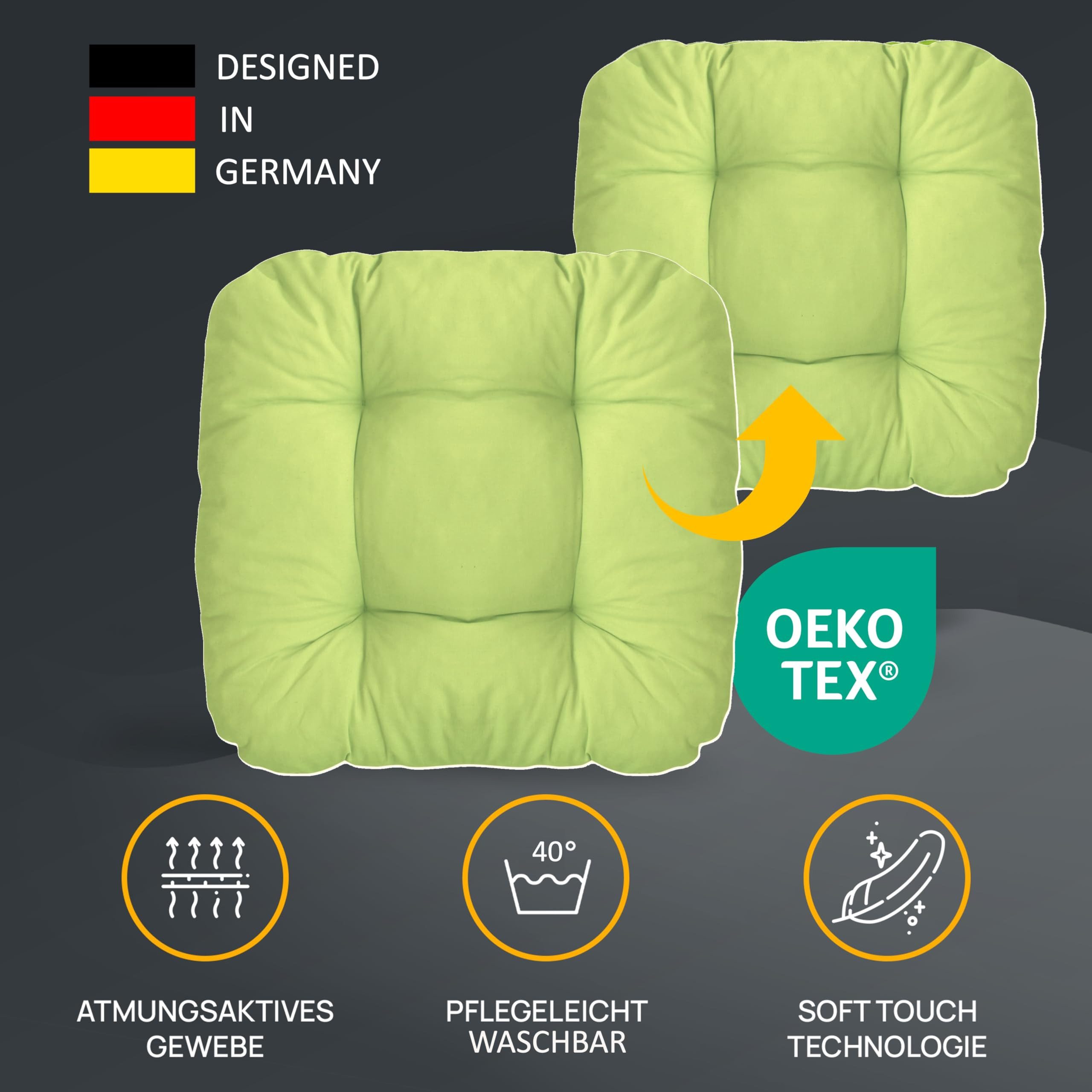 LILENO HOME Stuhlkissen Sitzkissen für Gartenstuhl, günstig online kaufen
