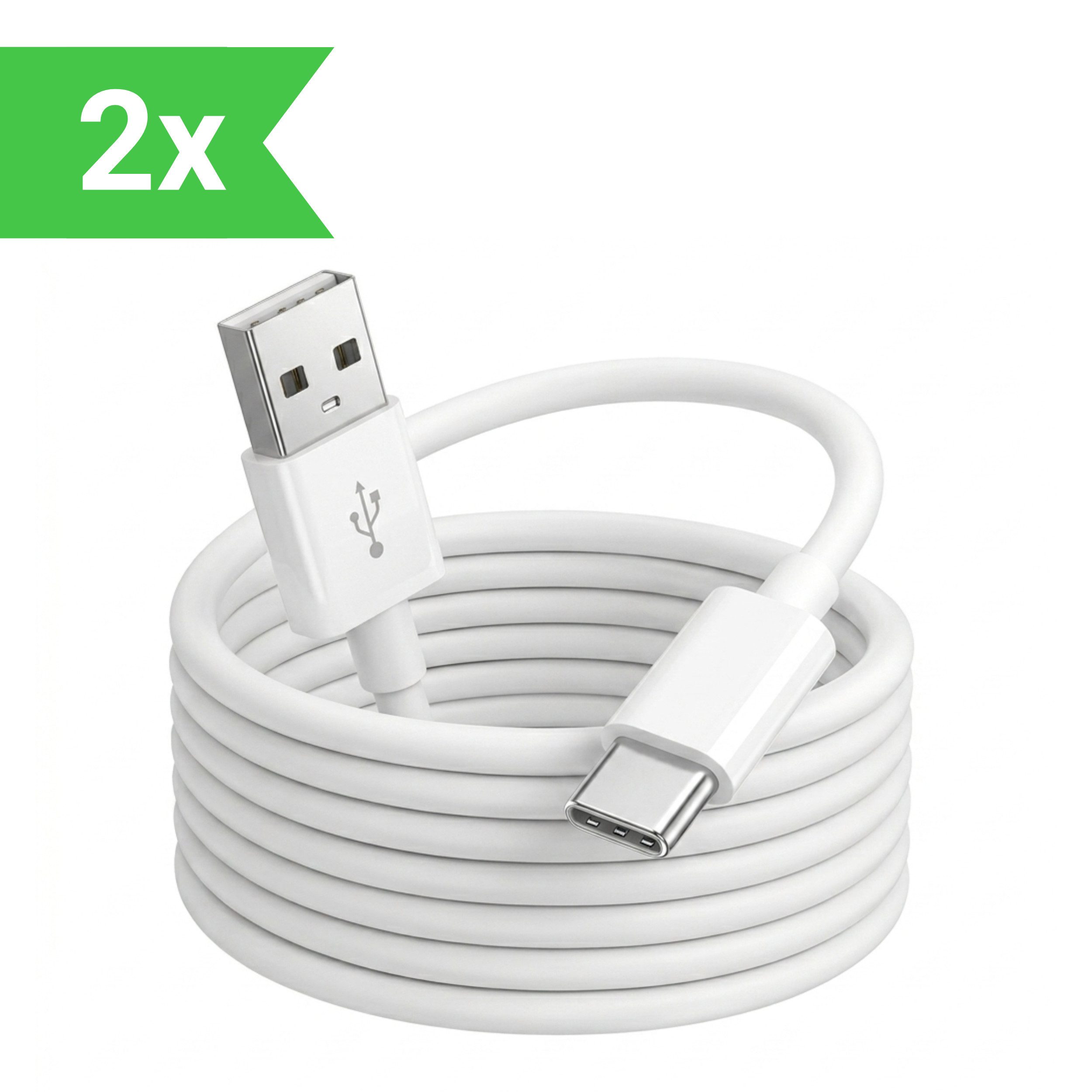 PlugUp USB-C Ladekabel iPhone 15 16 17 Pro Max Air Plus USB-A zu USB-C Kabel USB-Kabel, USB Typ A, USB Typ A (100 cm), Ladekabel für iPhone 15 16 17 Pro Max Air Plus iPad AirPods