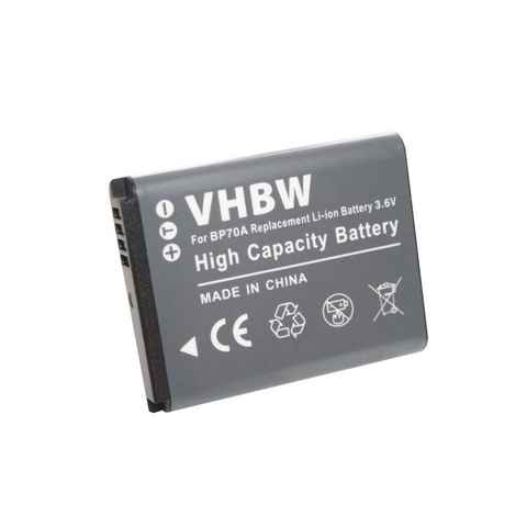 vhbw kompatibel mit Samsung ST95, ST93, WP10 Kamera-Akku Li-Ion 500 mAh (3,6 V)