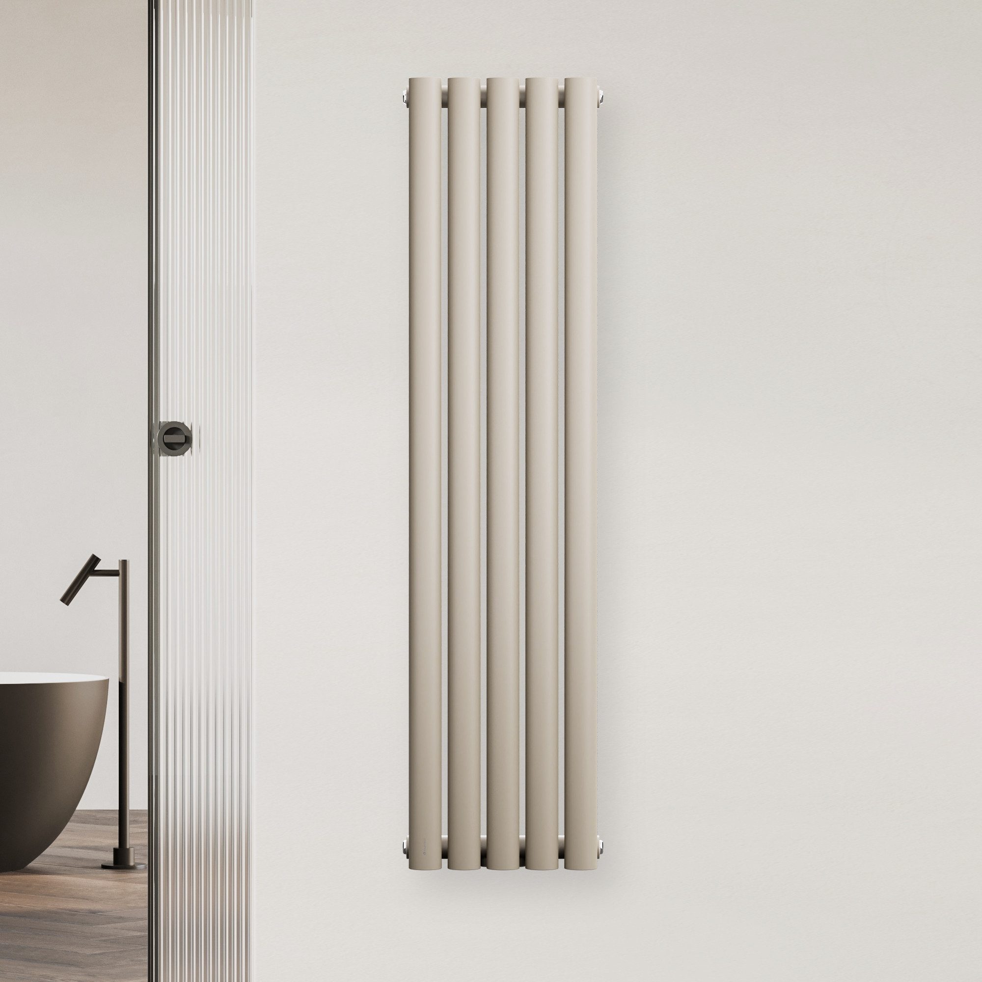 blumfeldt Heizkörper Tallheo, Heizkörper Badzimmer Warmwasser Wandmontage Indoor Heater