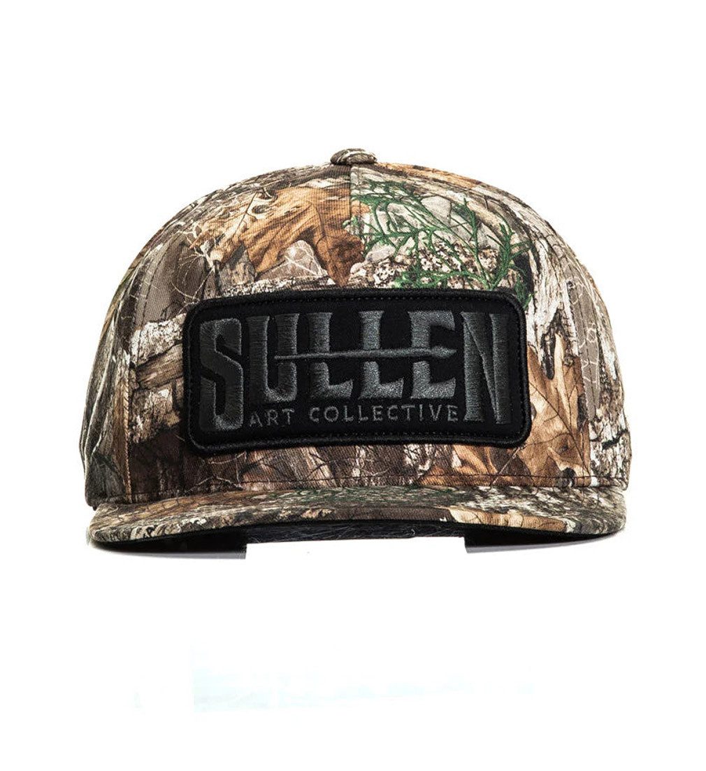 Sullen Clothing Baseball Cap Blind Camo-Schwarz