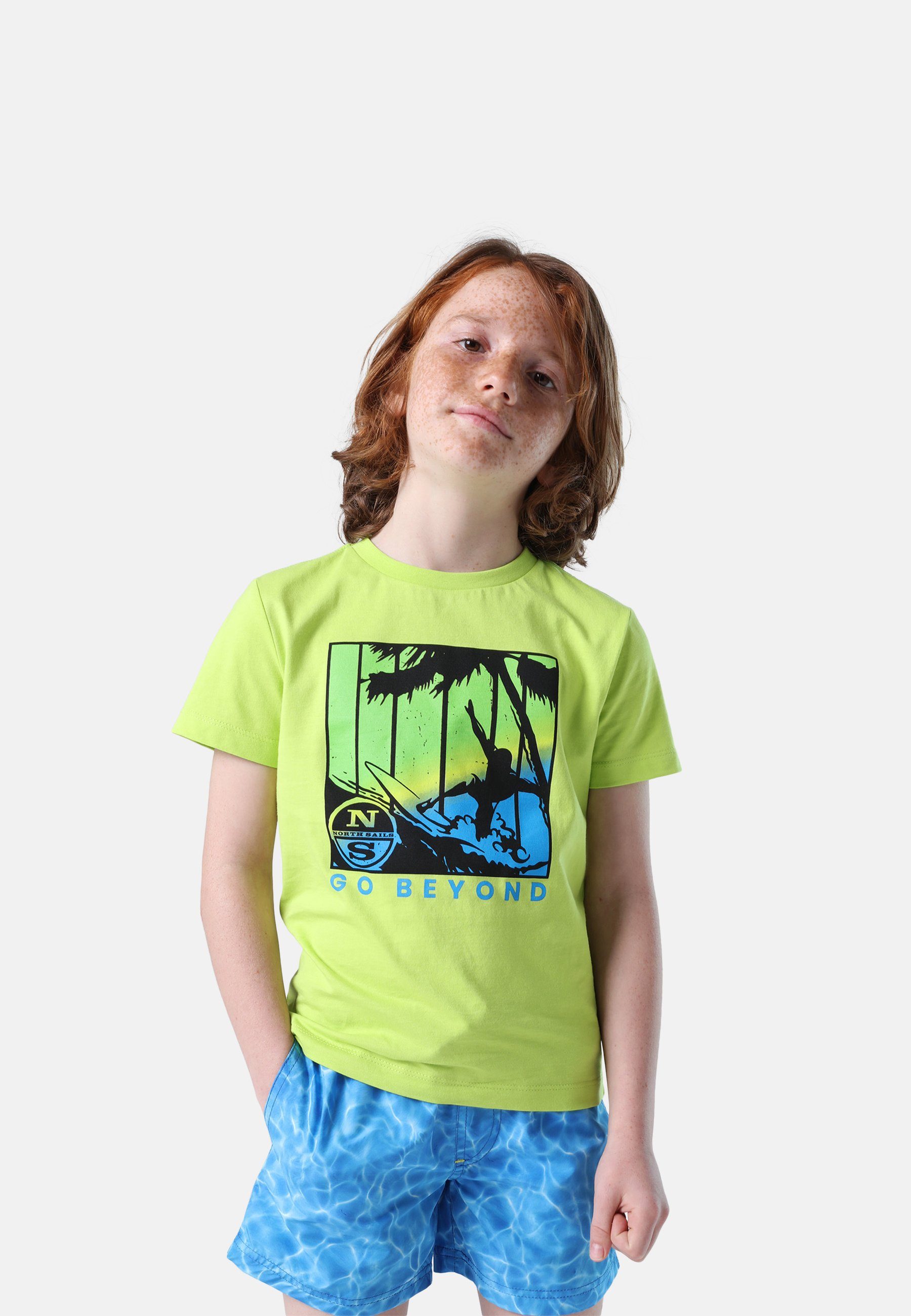 Sails North Sonstiges mit T-Shirt green T-Shirt Grafikdruck