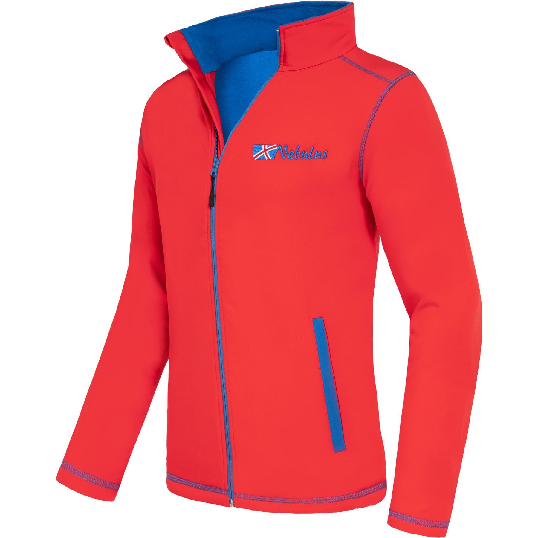 Softshelljacke TROPIC, P5561 - Herren, rot-kobalt, S