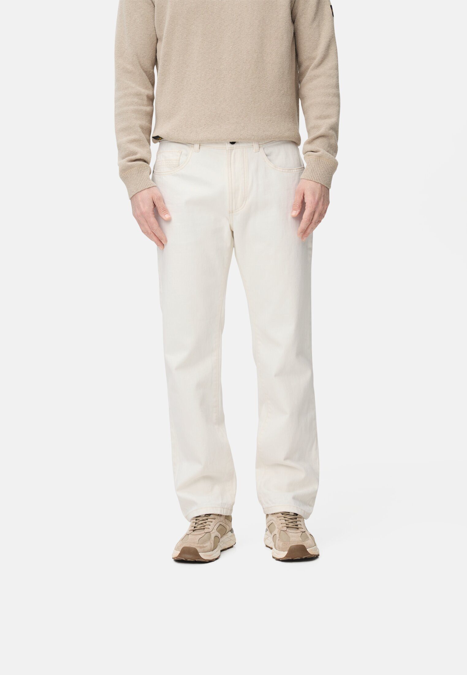 camel active Relax-fit-Jeans Relaxed Fit 5-Pocket Jeans aus Baumwolle Relax günstig online kaufen