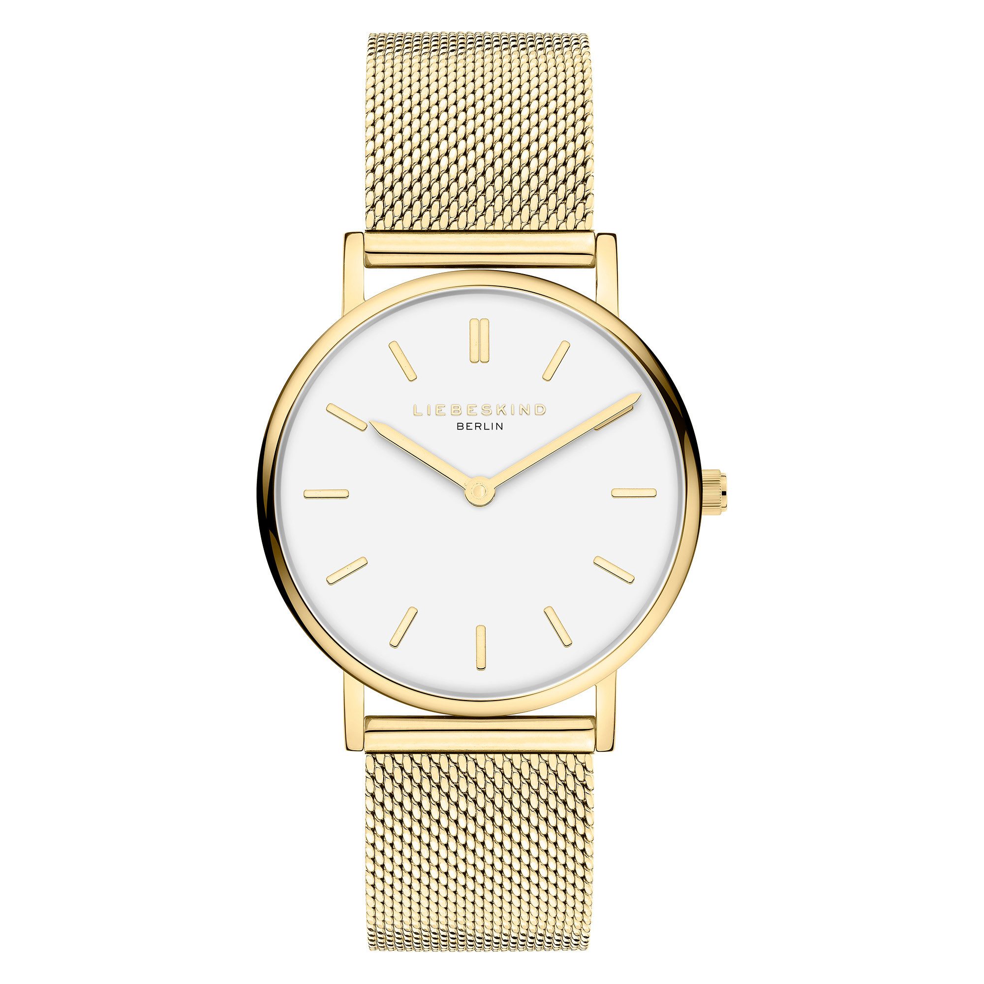 Liebeskind Berlin Quarzuhr Pure Elegance LT-0515-MQ, Armbanduhr, Damenuhr, Edelstahlarmband, analog