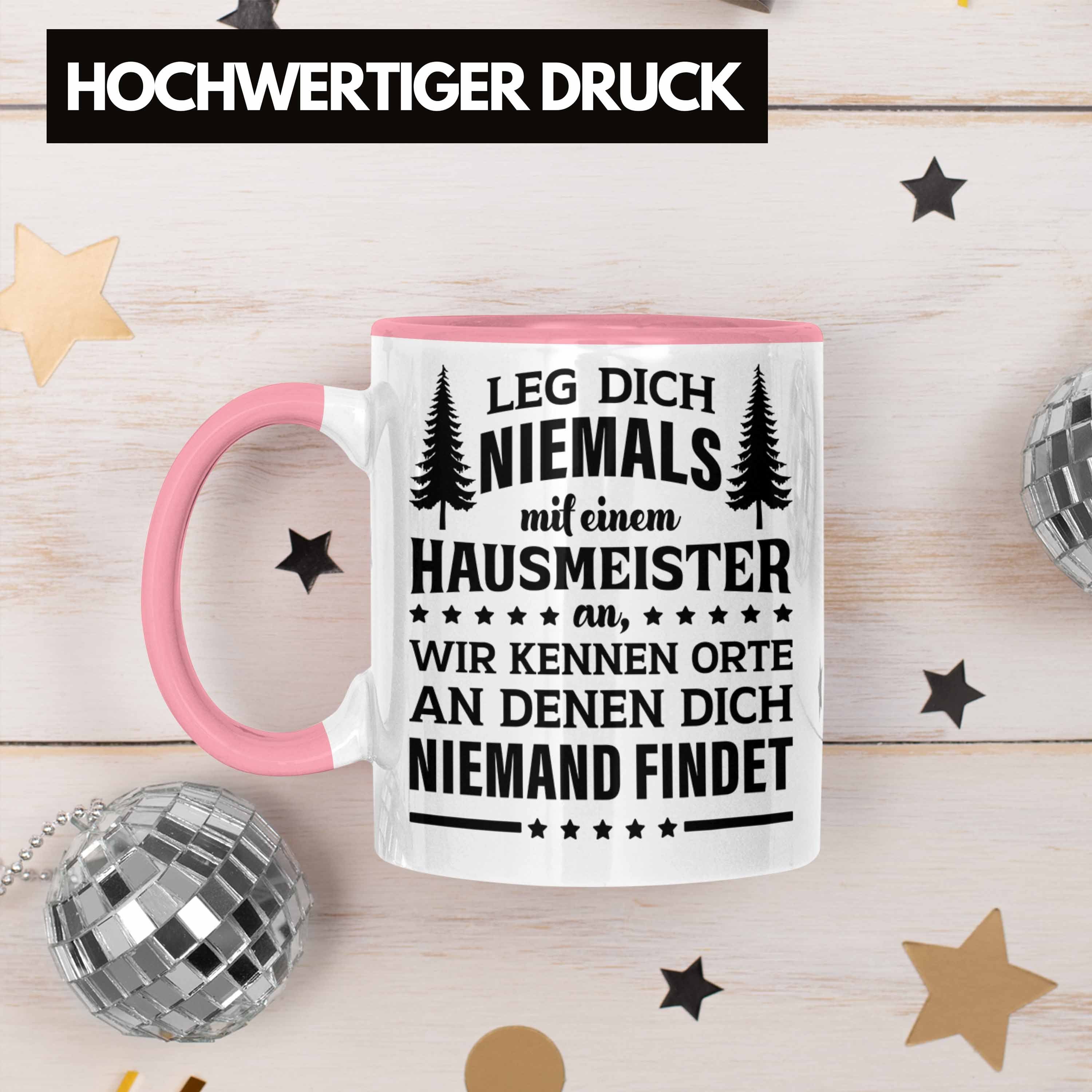 Rosa Haustechniker Hausmeister Trendation Tasse Lustig Spruch - Trendation Sprüche Geschenke Lustige Tasse