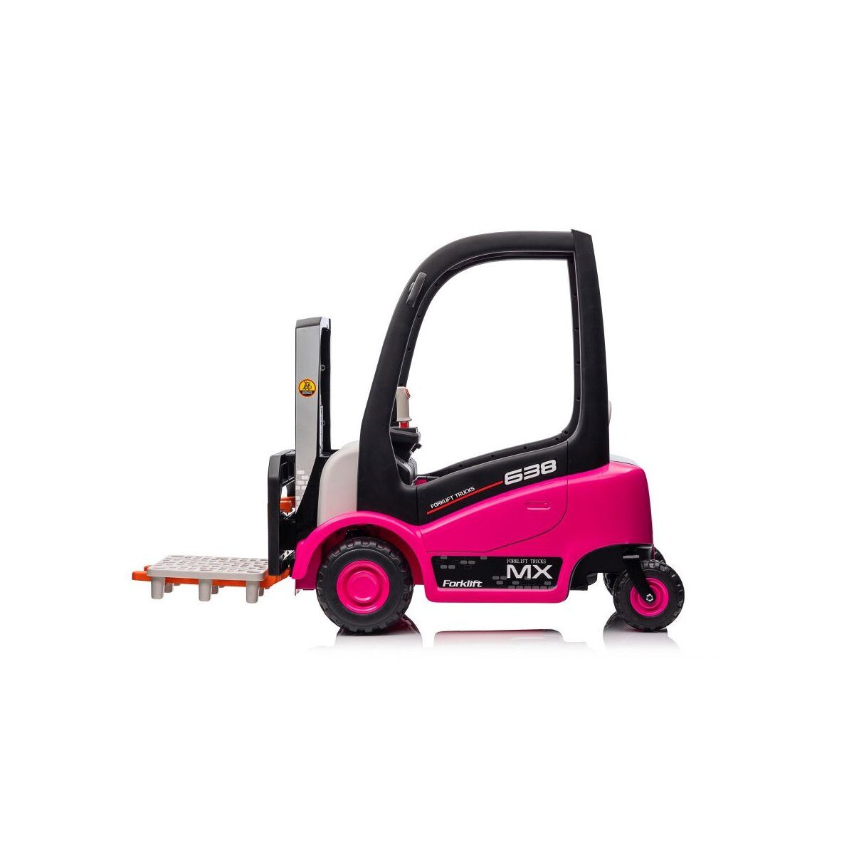 Wisam Elektro-Kinderauto XMX638 Rosa Batteriestapler