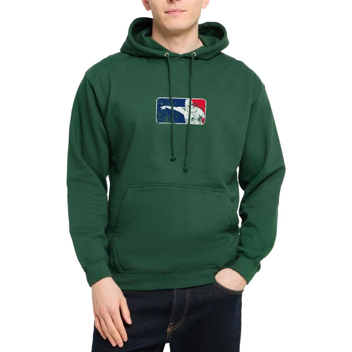 Spreadshirt Hoodie Darts Stand Up If You Love The Darts Logo Retro Unisex Hoodie (1-tlg)
