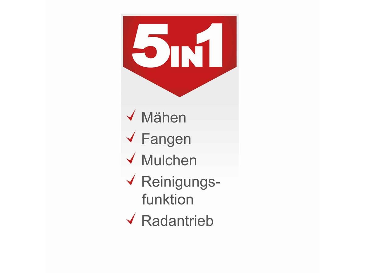 Scheppach Benzinrasenmäher RM420A, 42 cm Schnittbreite, (Set), mit Radantri günstig online kaufen