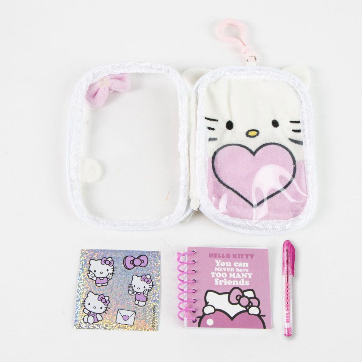 Hello Kitty Notizheft Schreibwarenset Plüsch Kinder Geschenkartikel Schulbedarf