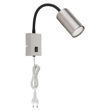 etc-shop Wandleuchte, Leuchtmittel nicht inklusive, Wandlampe Leselampe Schreibtischlampe GU10 Wandleuchte