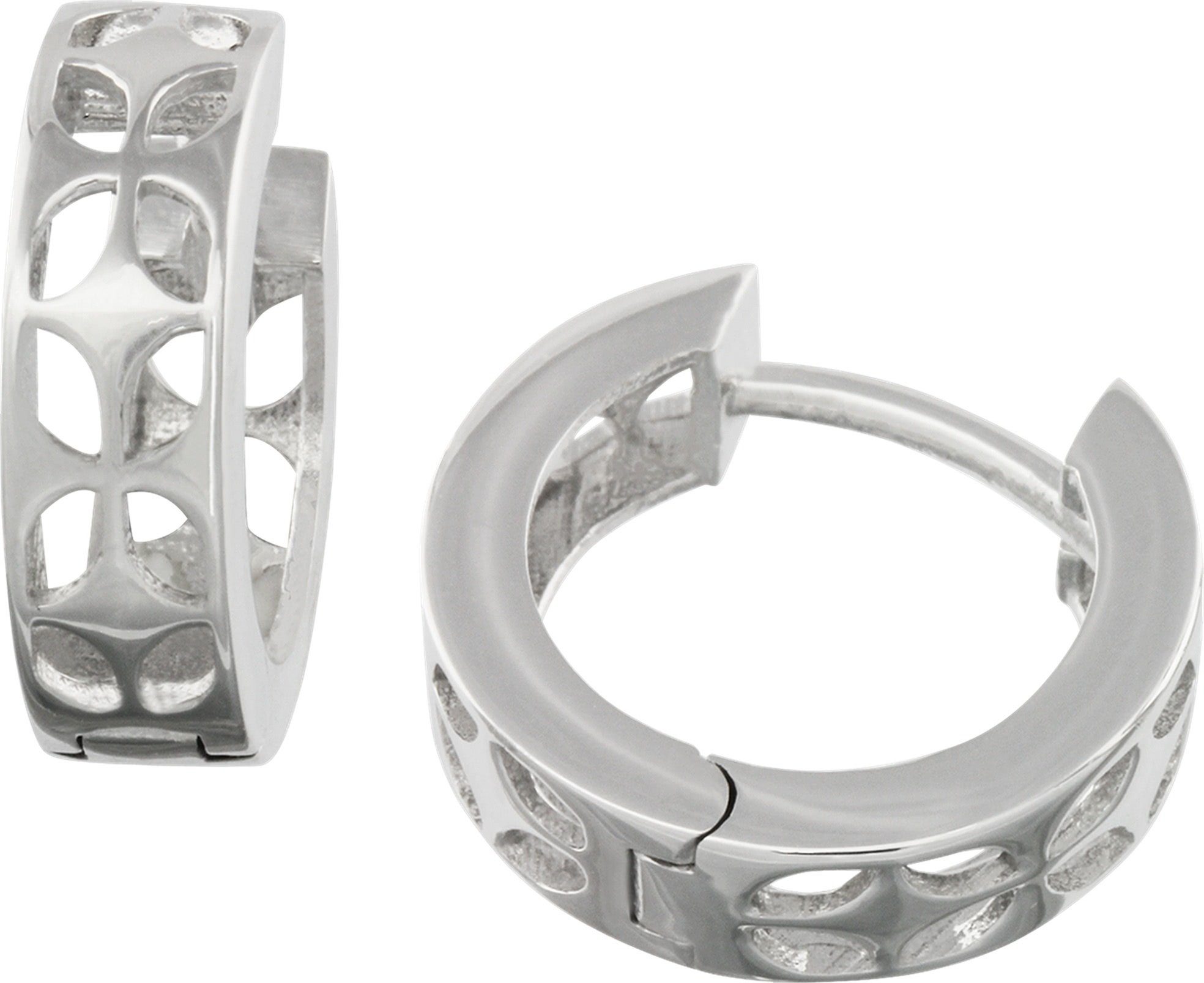 Paar Creolen SilberDream Ohrringe 15mm Damen-Schmuck