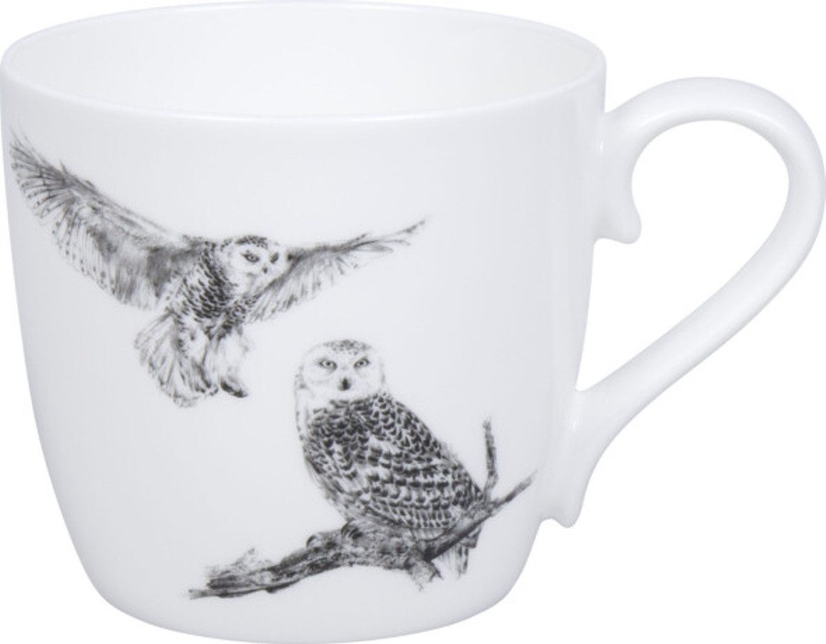 Könitz Tasse Amazing Animals Schneeeule Fine Bone China 0,4 L, 1-tlg.