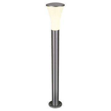 SLV Sockelleuchte Wegeleuchte Alpa Cone, Aluminium, Anthrazit, IP55, 1080 mm E27, keine Angabe, Leuchtmittel enthalten: Nein, warmweiss, Pollerleuchte, Wegeleuchte, Wegleuchte