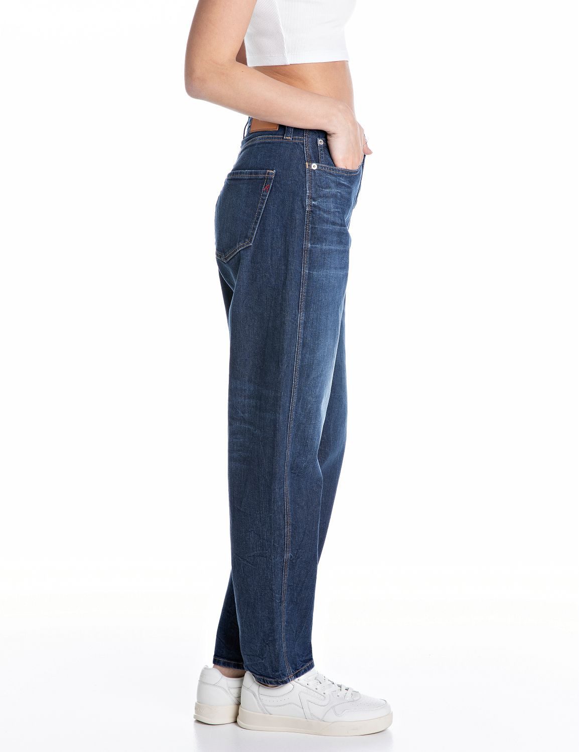 Replay High-waist-Jeans KEIDA im Balloon Fit