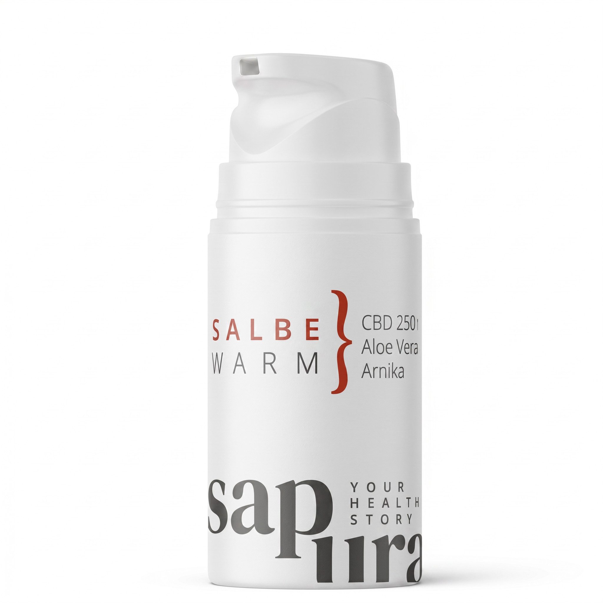SAPURA Health Hautcreme CBD Wärmesalbe Schmerzsalbe extra stark, Arnika, Teufelskralle, 1-tlg., Extra stark, CBD