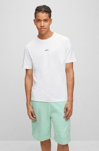 BOSS ORANGE T-Shirt TChup mit Rundhalsausschnitt white100 | T-Shirts
