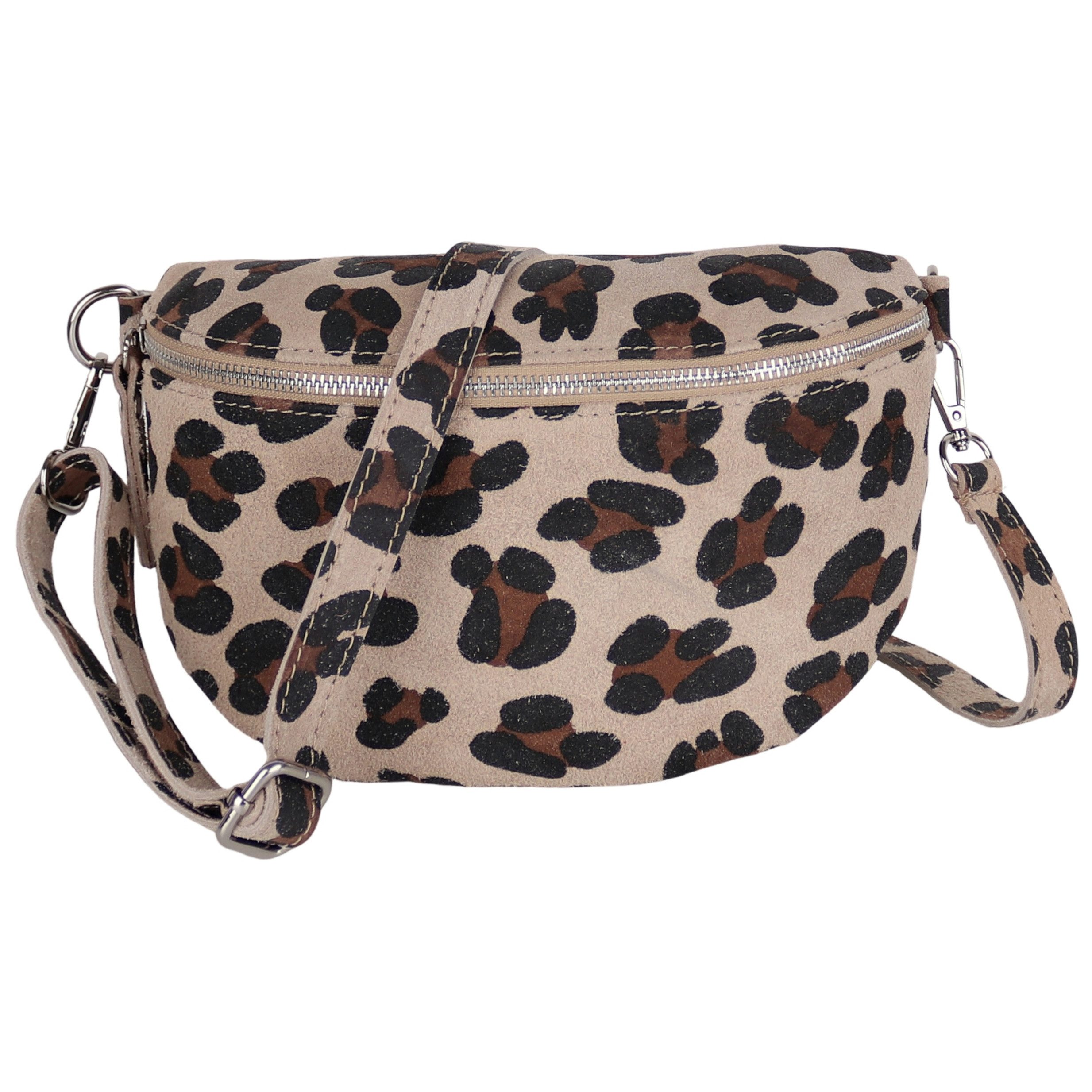 MIRROSI Bauchtasche Damen, Echtleder, Leder, Made in Italy, Umhängetasche, günstig online kaufen