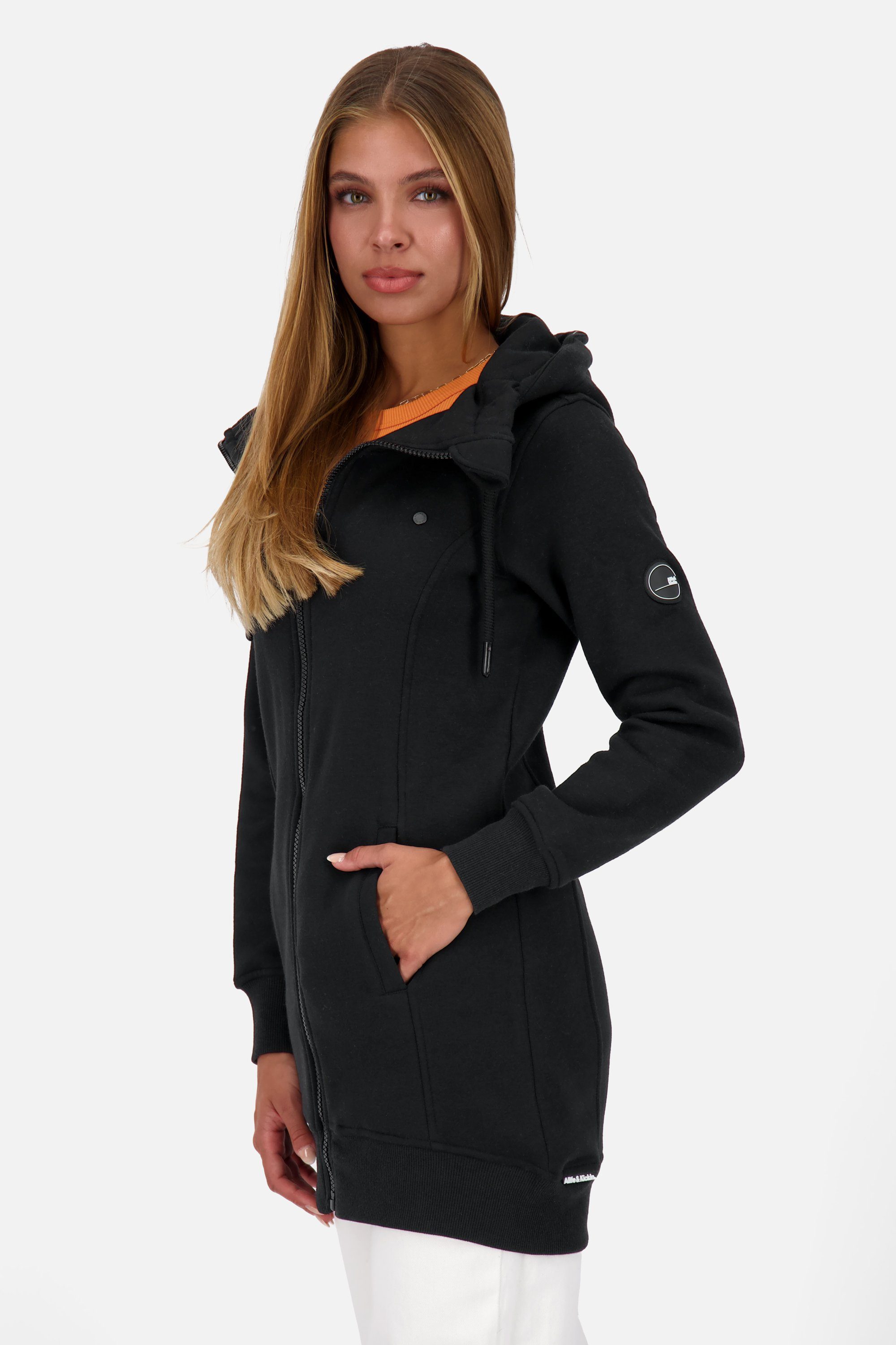 Damen Kapuzensweatjacke Alife A JasnaAK Sweat moonless Jacket Kickin & Hooded