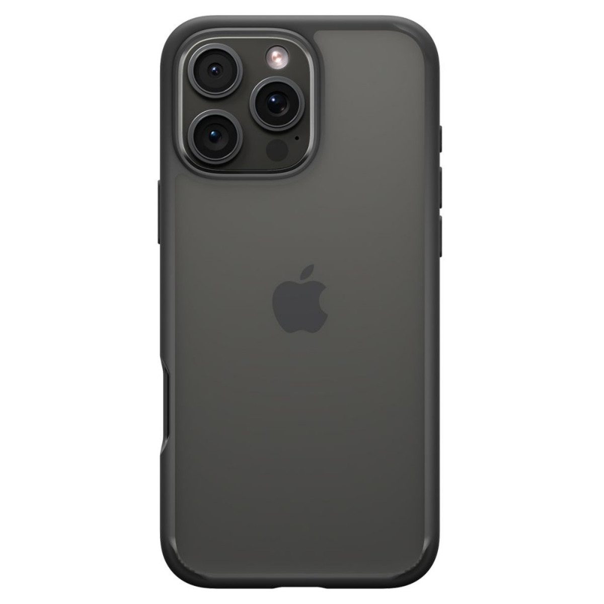 Spigen Handyhülle Ultra Hybrid Mattschwarz Kompatibel mit iPhone 16 Pro Max iPhone 16 Pro Max, Matte Rückseite mit stabilem Rahmen für ausgewogenen Schutz
