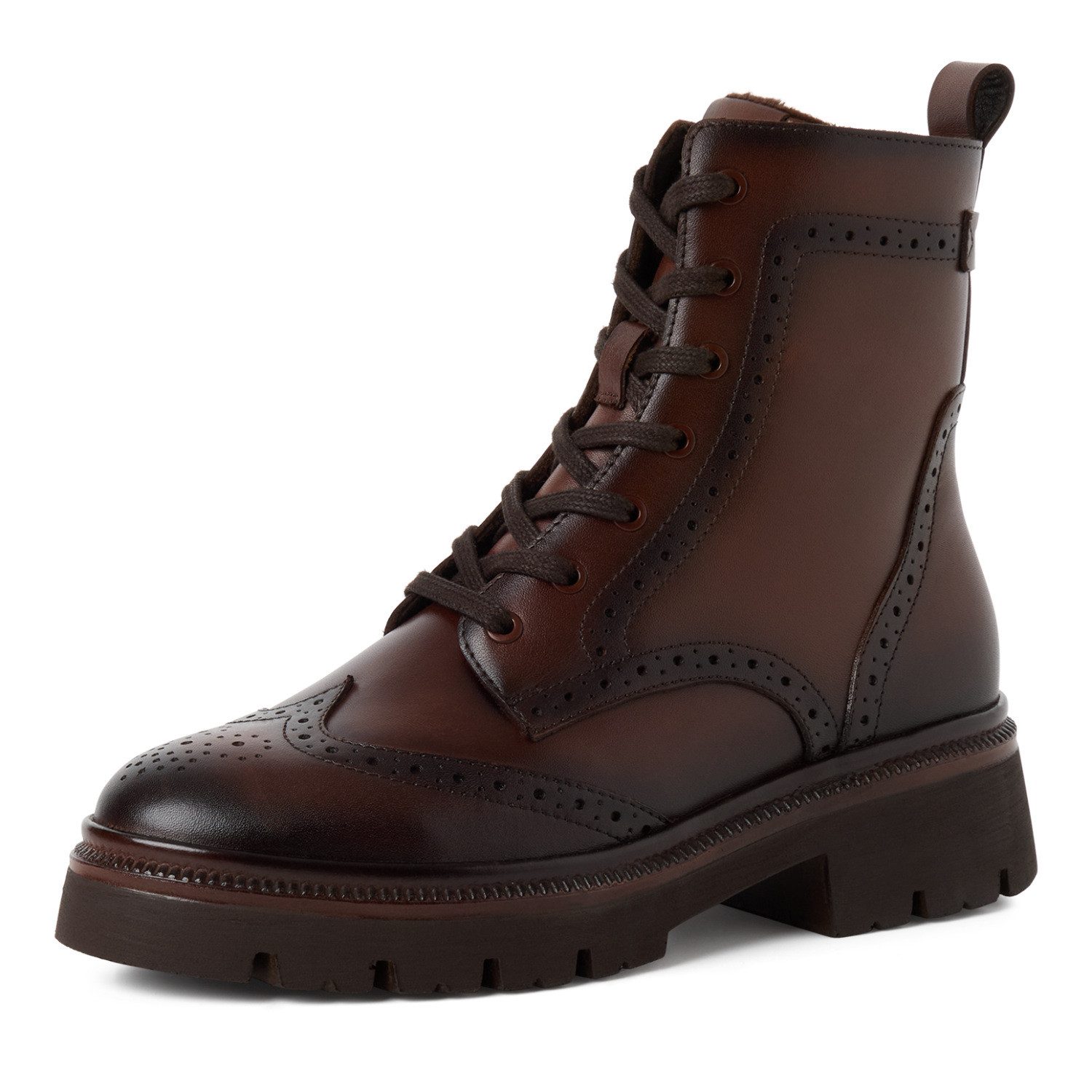 Tamaris Schnürstiefelette Schnürboots mit modischer Lyralochung