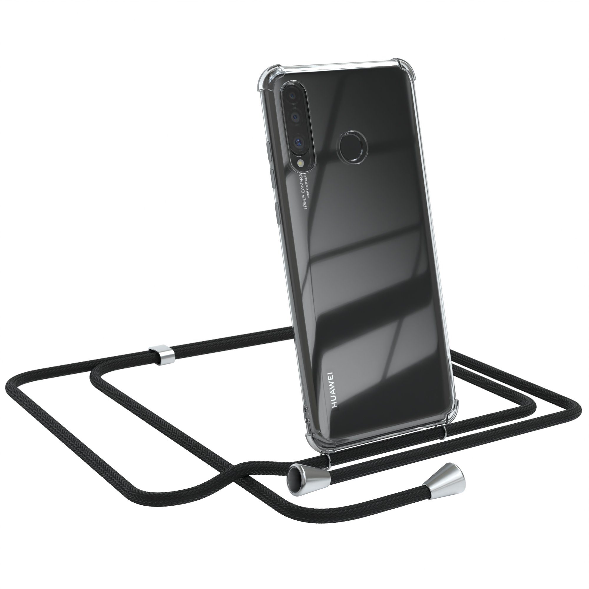 Handykette Hülle mit Kette für Huawei P30 Lite