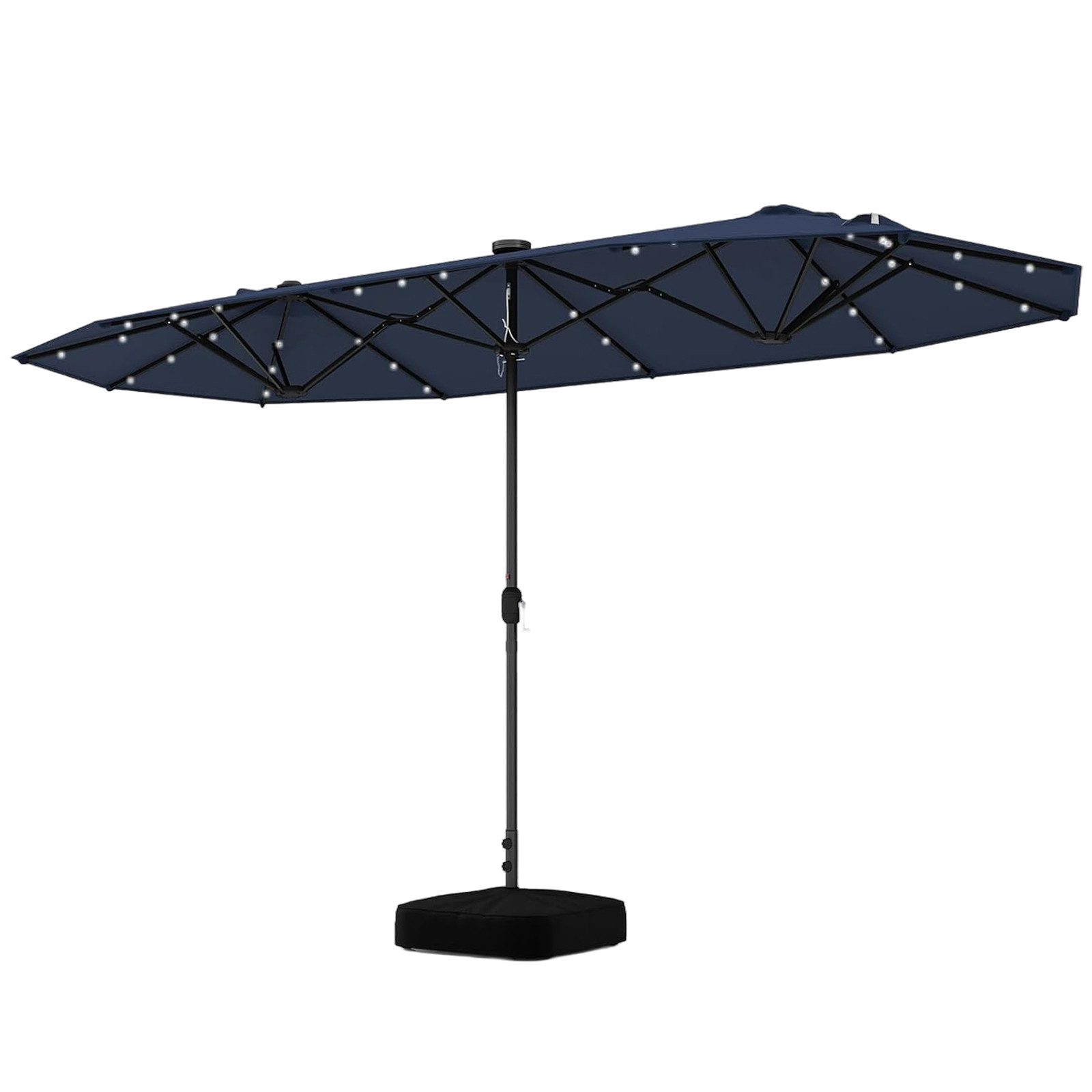 COSTWAY Sonnenschirm, 400 x 200 cm, günstig online kaufen