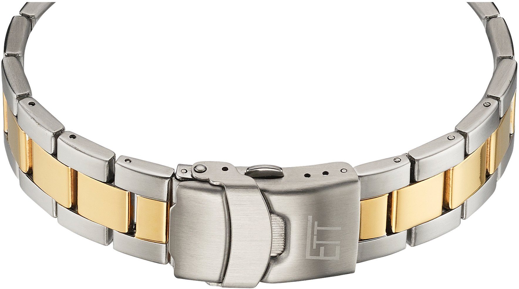 ETT Funkuhr Gobi EGS-11484-22M, Armbanduhr, Herrenuhr, Datum, Solar, Edelstahlarmband