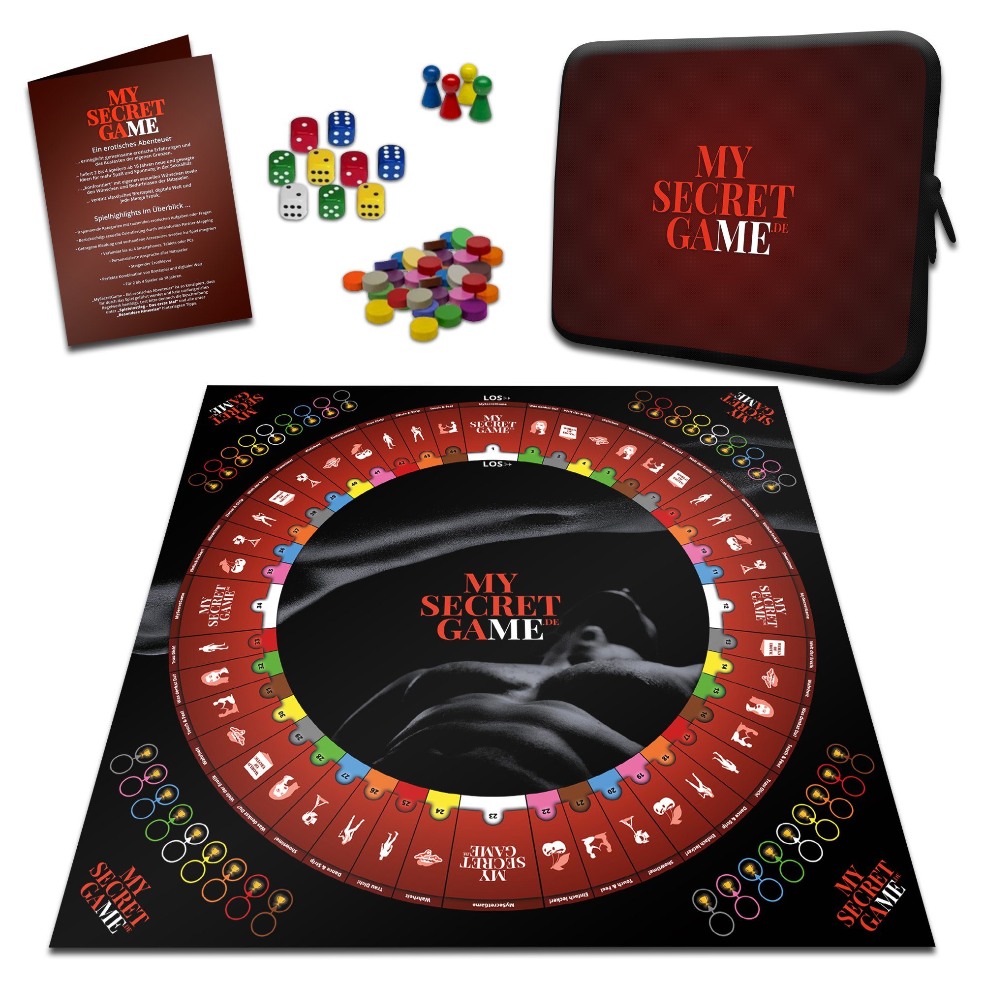 MySecretGame Spiel My Secret Game 2. Edition - Erotisches Abenteuer mit App ab 18 Jahre