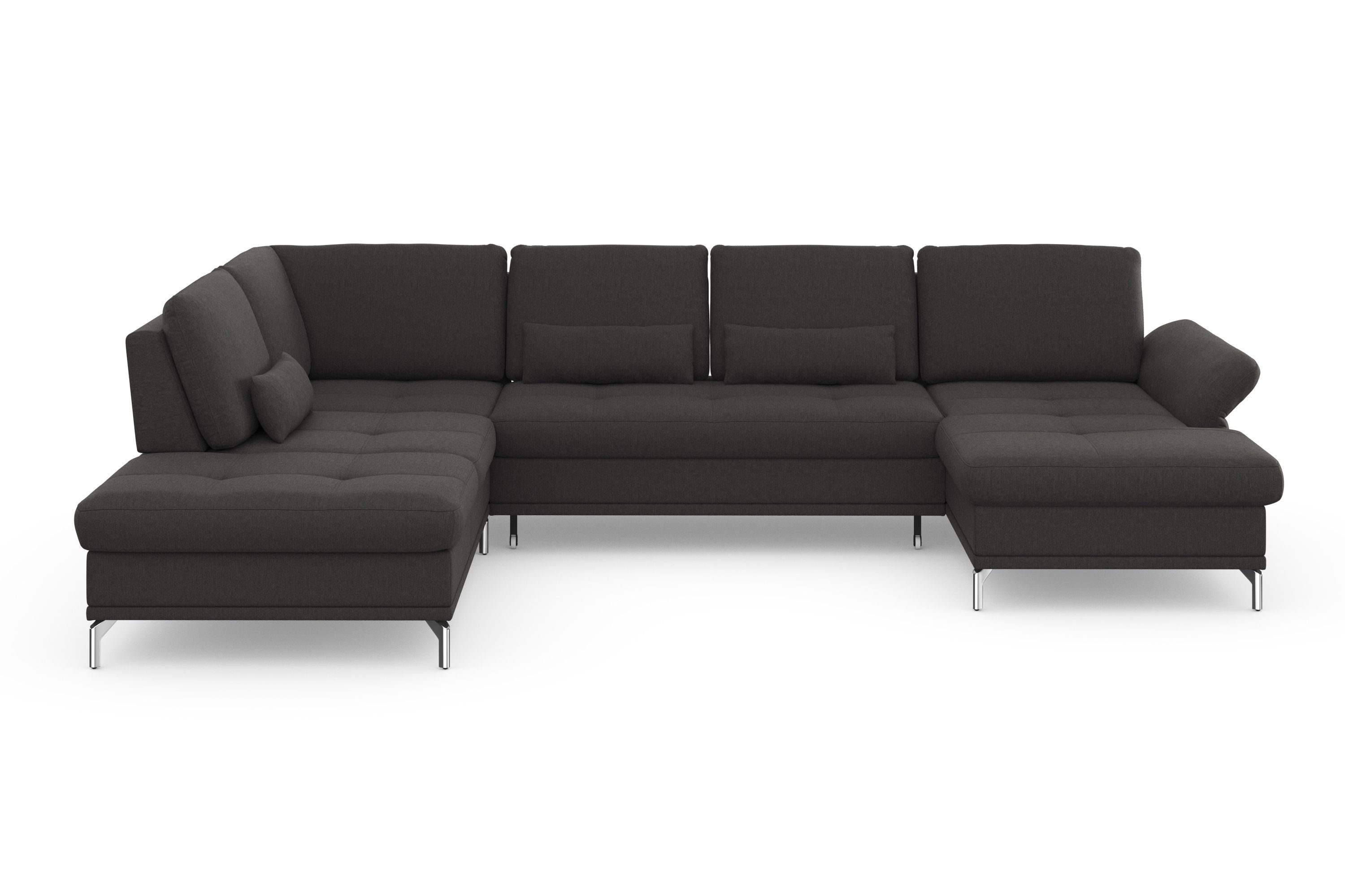 INOSIGN Wohnlandschaft "Palm Beach U-Form" Federkern, mit Sitztiefenverstel günstig online kaufen