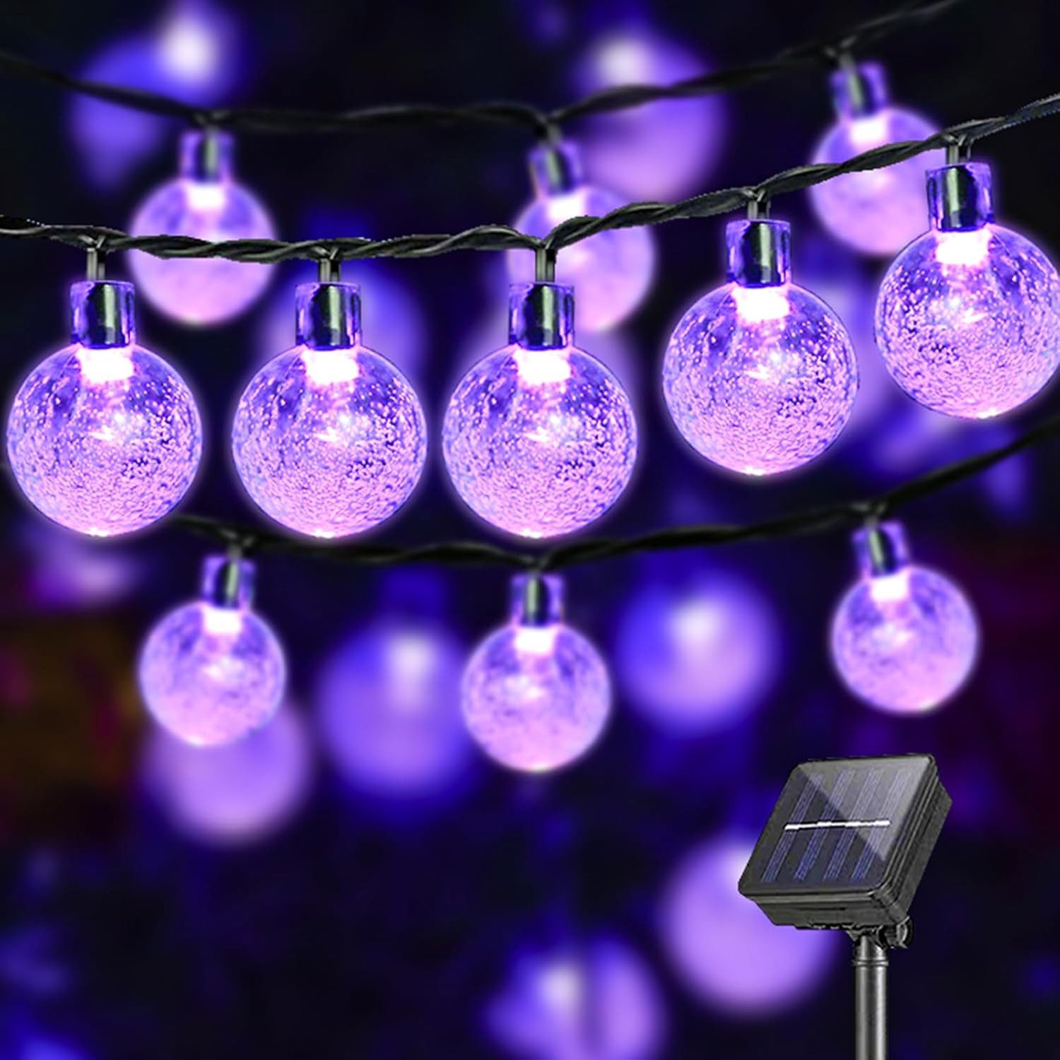 LQWELL LED Solarleuchte LED Solar Lichterkette günstig online kaufen