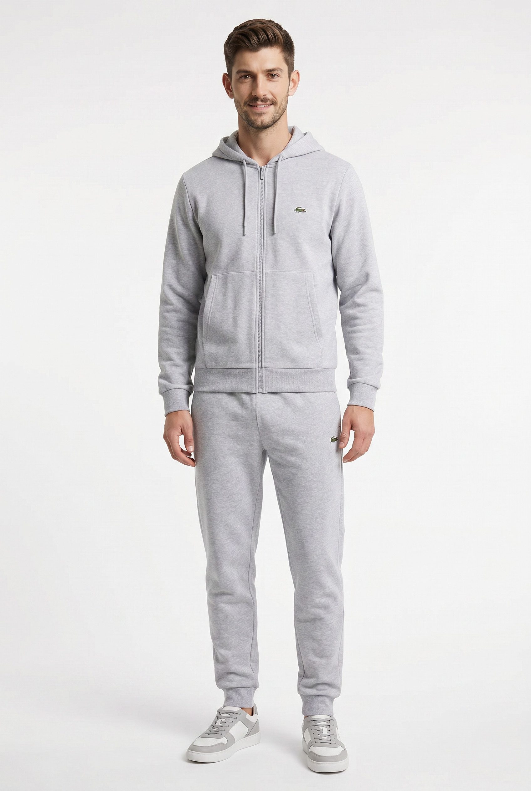 Lacoste Jogginganzug Trainer Set, Trainingsanzug Set, mit weichem Fleecefutter, Ansicht 1