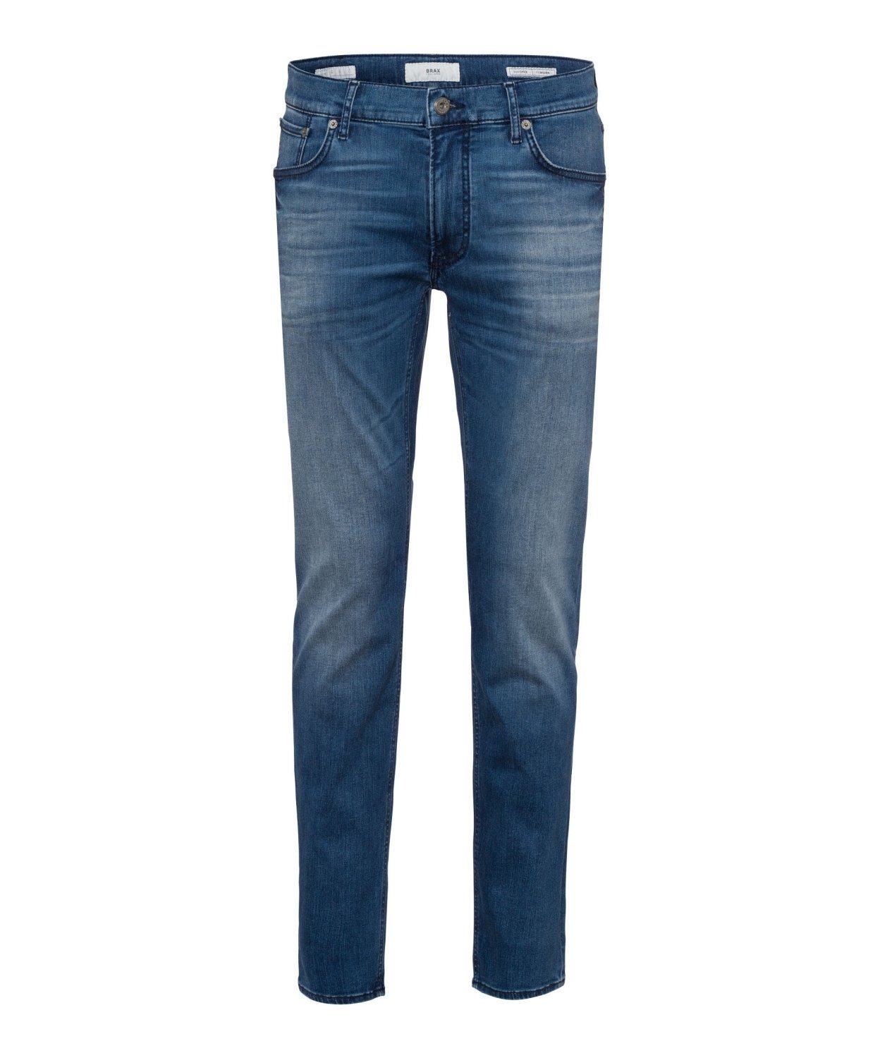 Brax 5-Pocket-Hose Style Chuck Jeans Slim Fit Herren vintage blue used